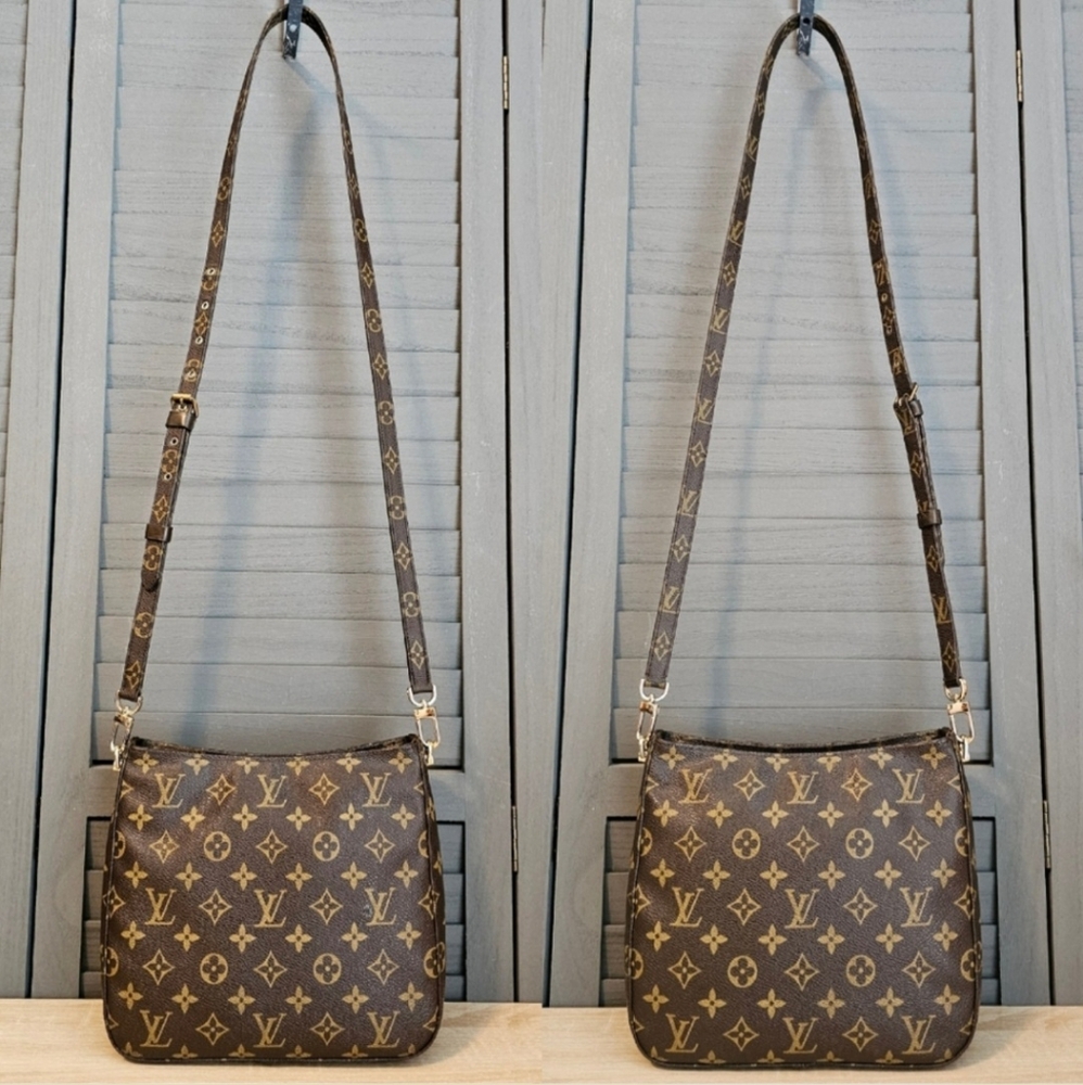 Authentic LOUIS VUITTON Monogram Looping MM Crossbody - Picture 3 of 14